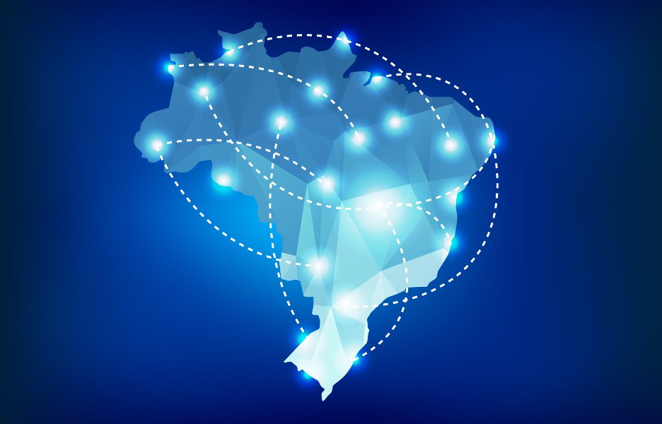 brasil banda larga acessos conexoes fibra internet web mapa luz