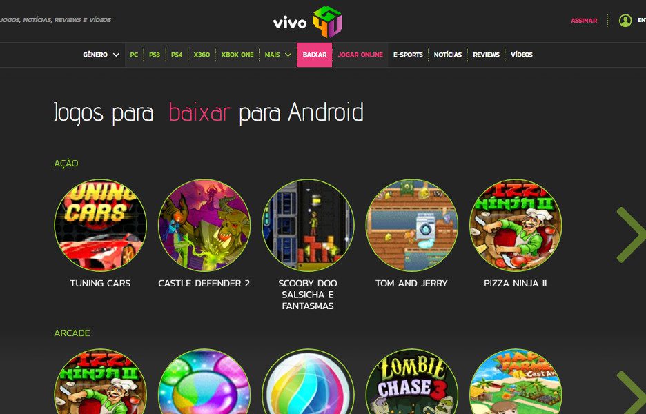 Jogos arcade para baixar agora mesmo no Android