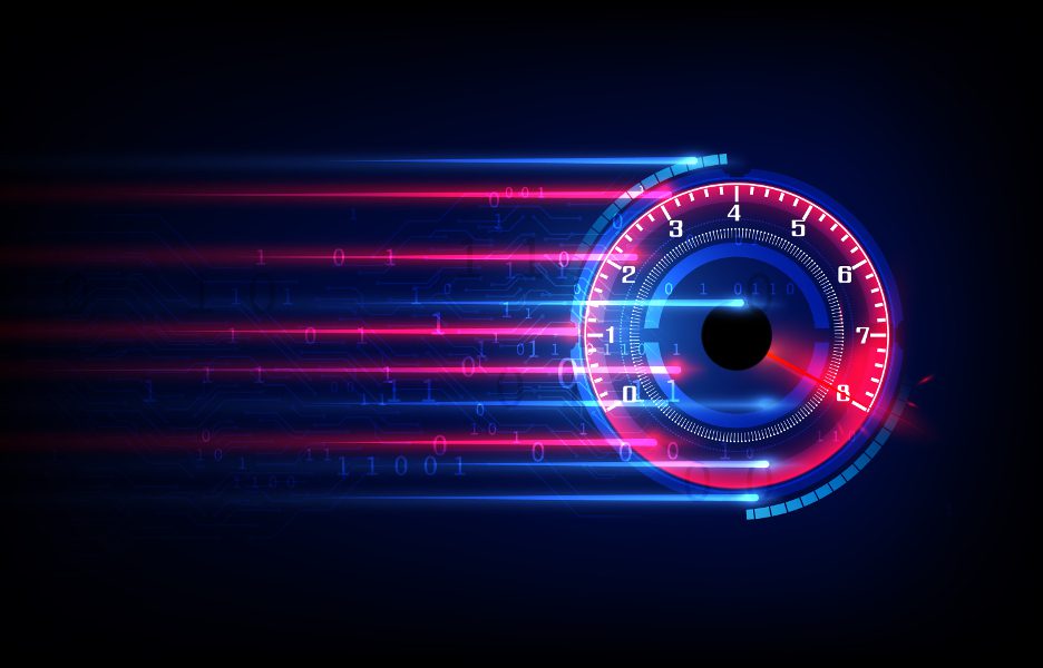 Comparativo de velocidade de download entre a tecnologia 4G e a 5G