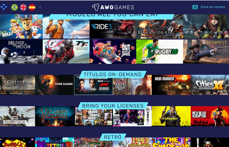 Melhores serviços de jogos na nuvem (cloud gaming)